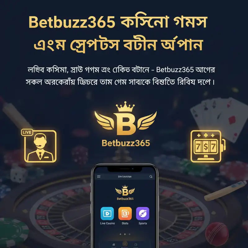Betbuzz365 Casino Features and Sports Betting Banner